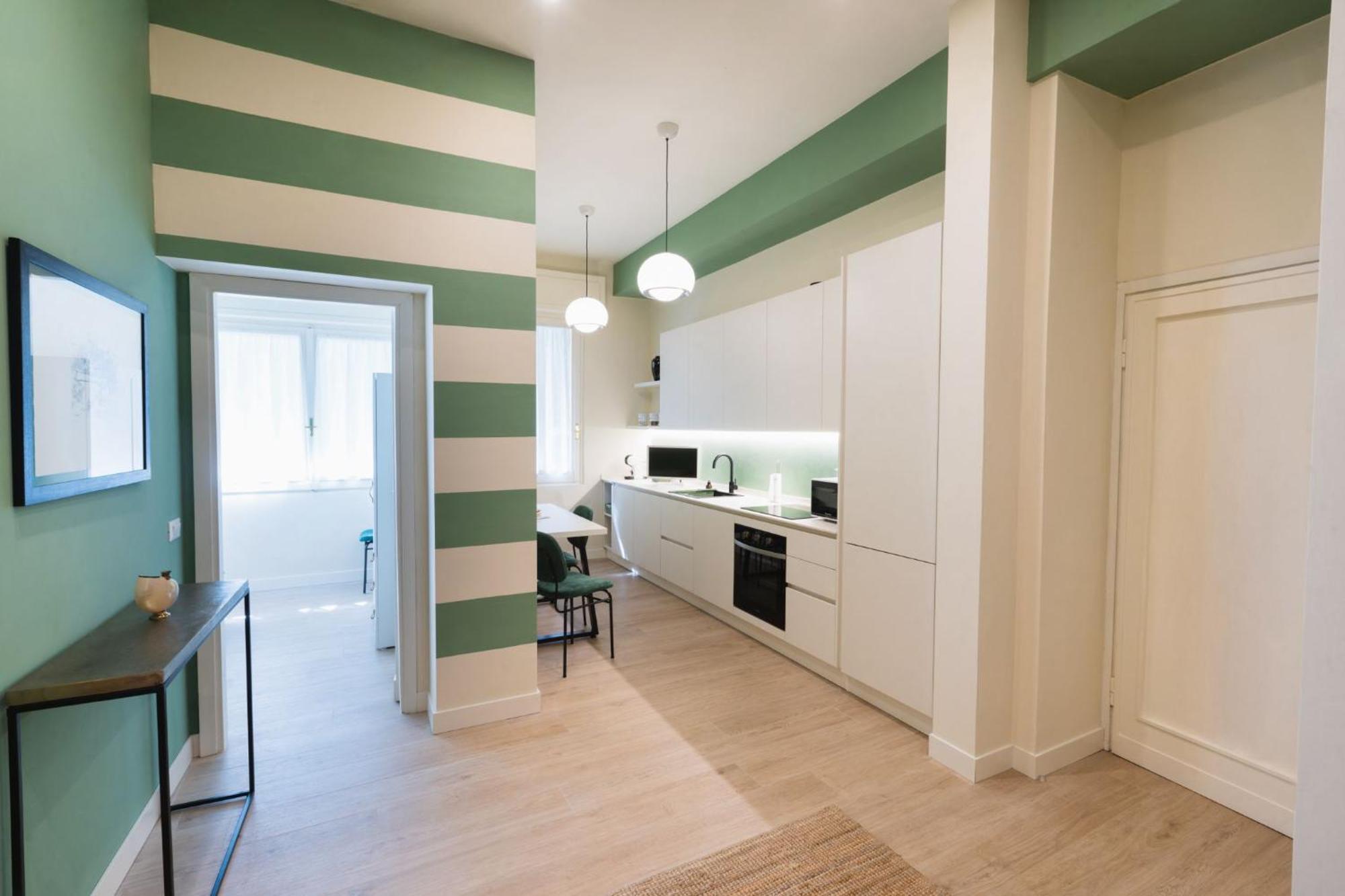Cozy Olive Green Flat Florencja Zewnętrze zdjęcie