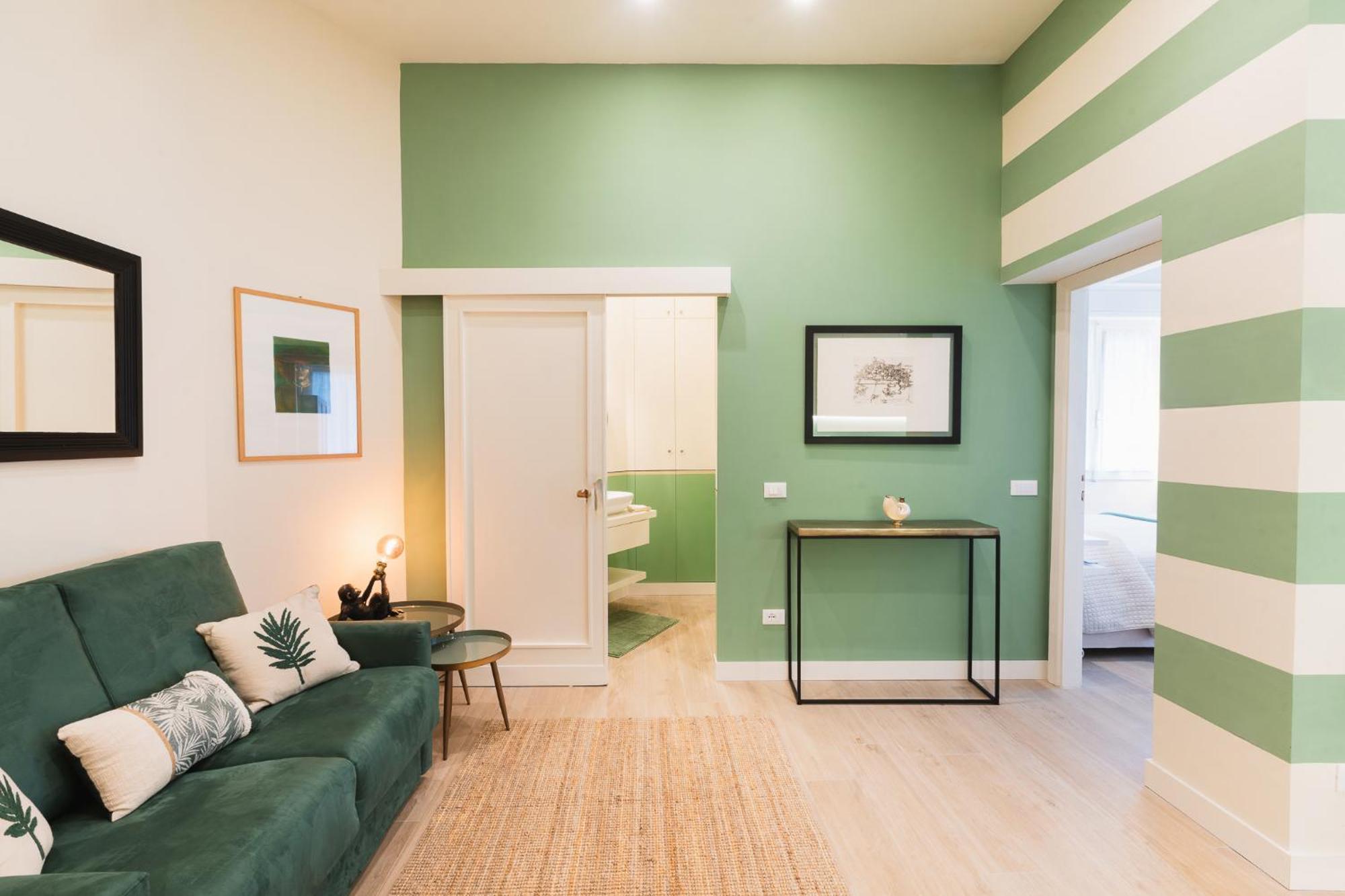 Cozy Olive Green Flat Florencja Zewnętrze zdjęcie