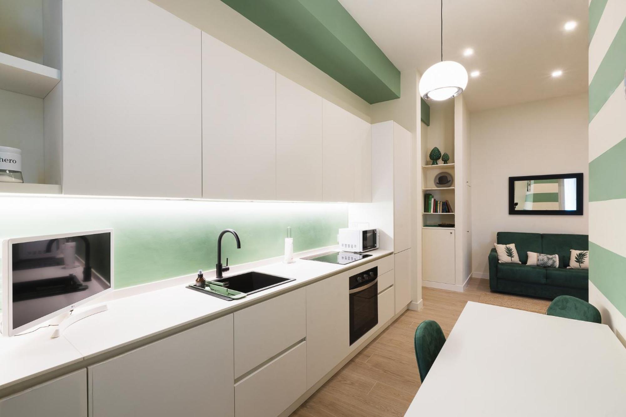 Cozy Olive Green Flat Florencja Zewnętrze zdjęcie