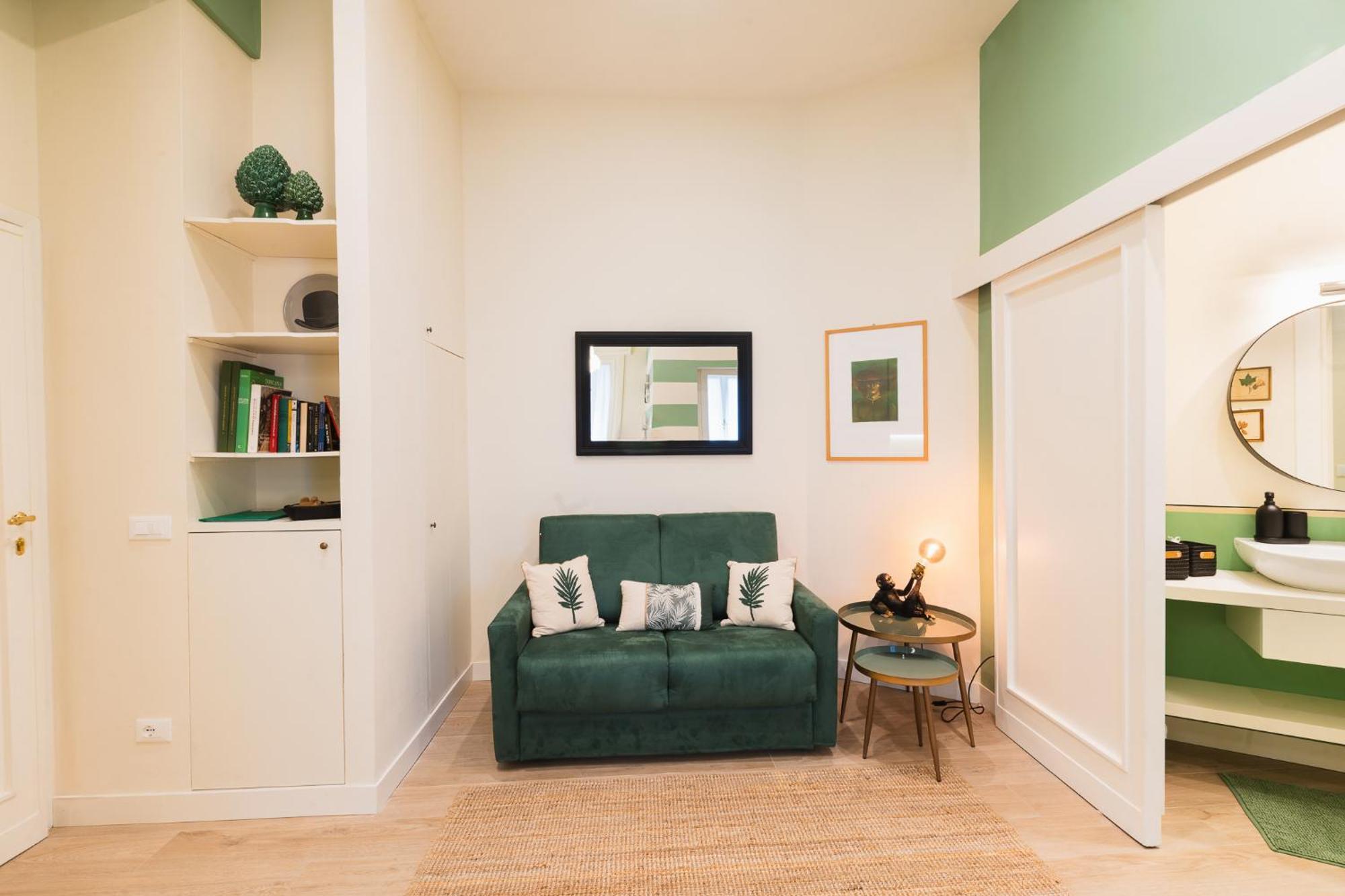Cozy Olive Green Flat Florencja Zewnętrze zdjęcie